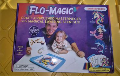 New kids air brush art kit