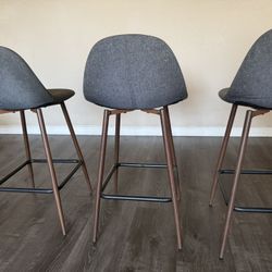 Counter Height stools/barstools - Set Of 3 