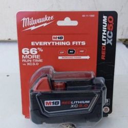 Milwaukee 5.0 Battery Brand New