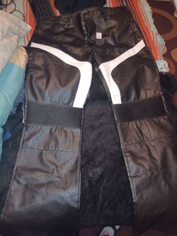 Dakota Faux Leather Moto Pants