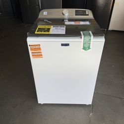 Maytag 5.3 cu. ft. Top Load Washer in White with Extra Power Option and Smart Appliance