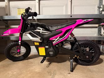 Kids Electric Dirt Bike Pink