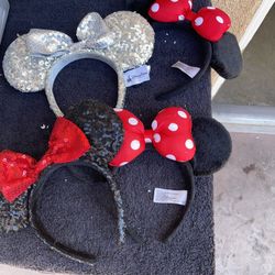 Minnie Mouse Ears 10.00 Each
