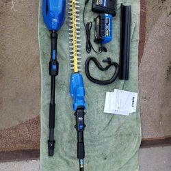 Kobalt 40 volt pole hedge trimmer new arrivals