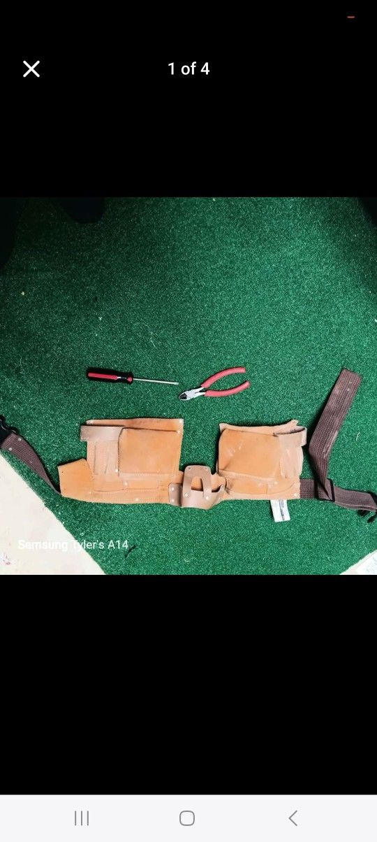 Tool Belt With Tools