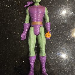 12" 2014 Green Goblin Marvel Super Hero Villain Comic Book Posable Action Figure Hasbro Kids Toy