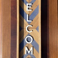 Welcome Wall Art