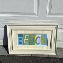 Beach Sign