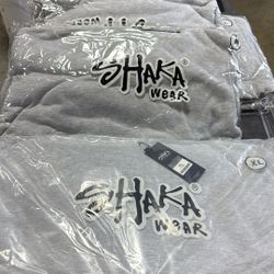 Brand New Shaka Wear Hoodies In Gray 