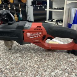Milwaukee FUEL Brushless 18v HOLE HAWG 1/2” Right Angle Drill 