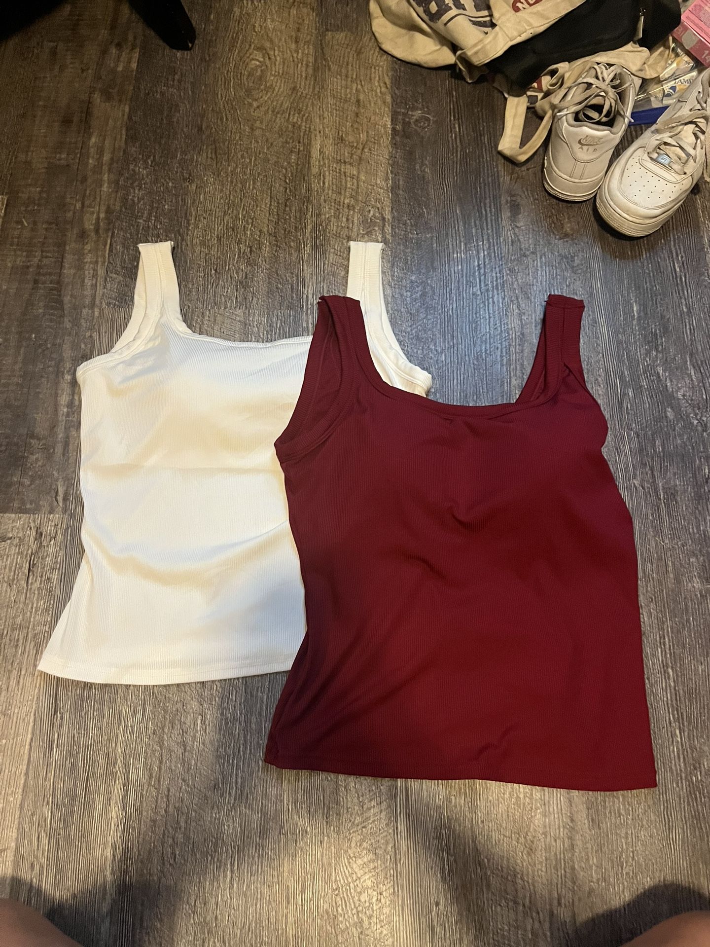 Cami Tank tops with built-in Padding