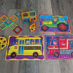 Toddler Puzzles + Magets