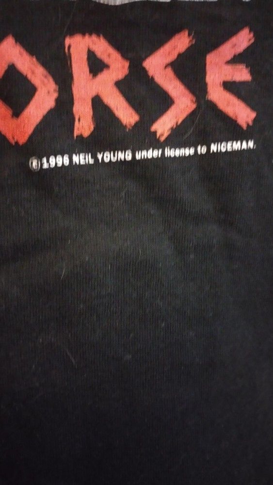 Neil Young with Crazy Horse Concert T shirt