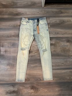 Ksubi Chitch Distressed Skinny Jeans Size 34