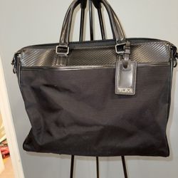 TUMI Black Business Tote / Laptop Bag 