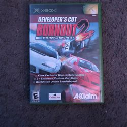 Burnout Point Of Impact 2 Xbox