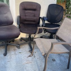 Nice 4 Chairs $40 Each