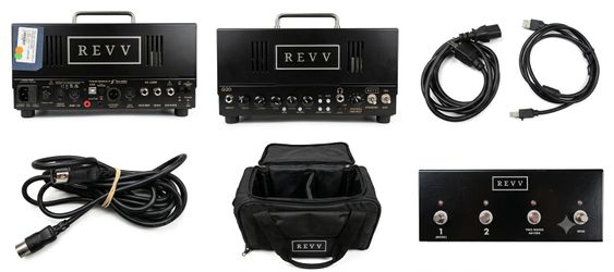 Revv G20 20-Watt Tube Amp Head w/ Footswitch & Gig Bag – Excellent Condition