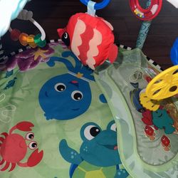 Activity Gym With Water Mat
