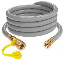 Westinghouse 15-Foot Natural Gas Hose with Adapter, 1/2-Inch Diameter,