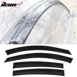 Fits 2004-2008 Nissan Maxima Window Visors Vent Rain Windshield Guard Acrylic 4PCS