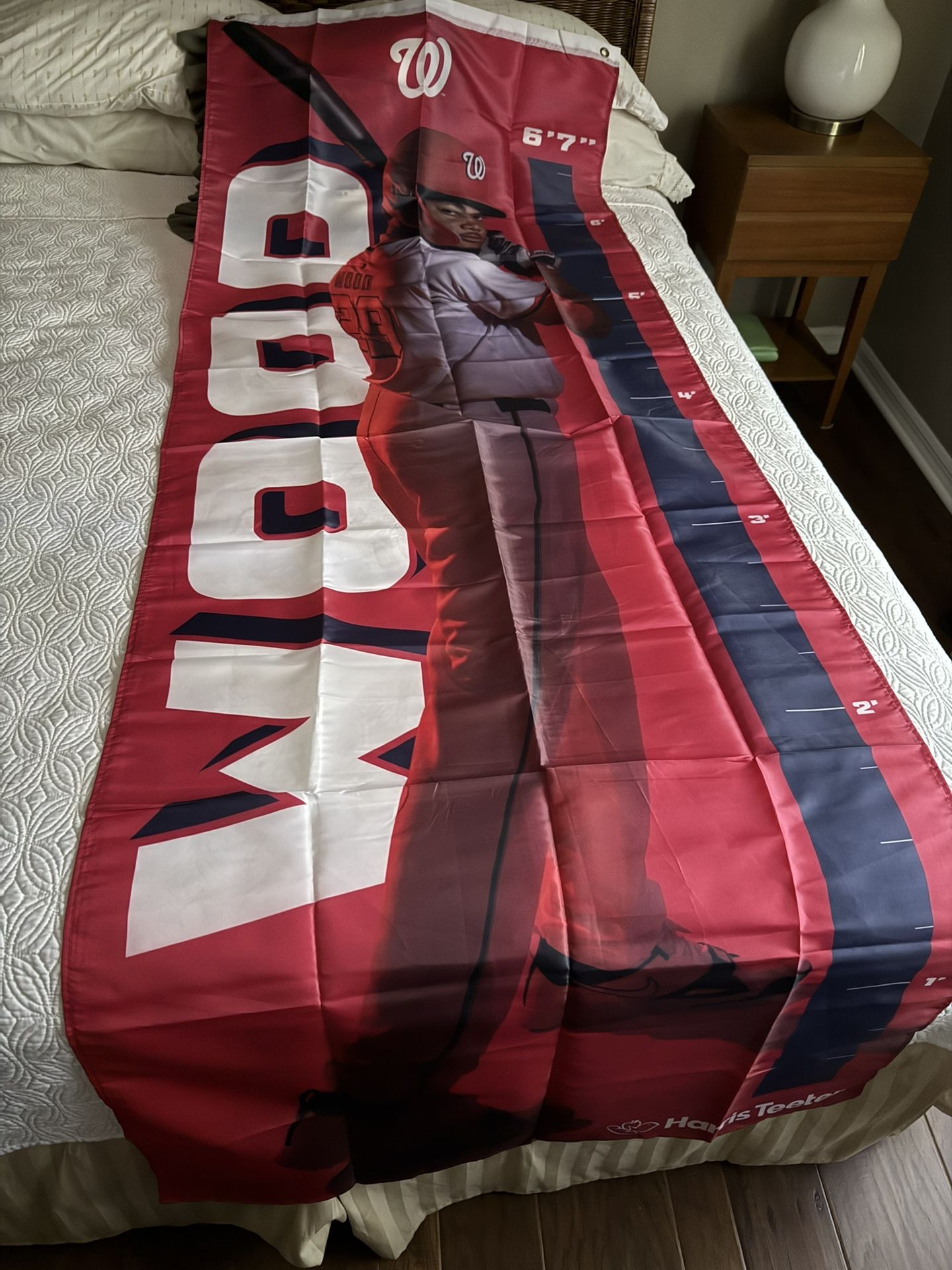 Washington National Banner - Wood