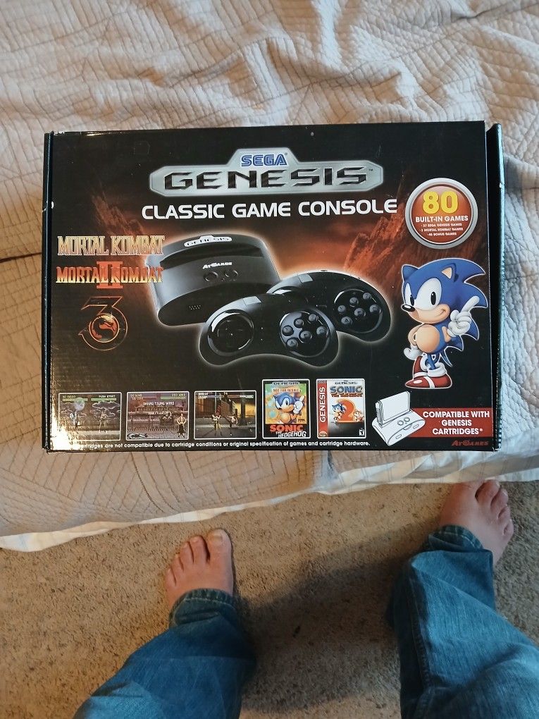 Sega Genesis w/80 Games