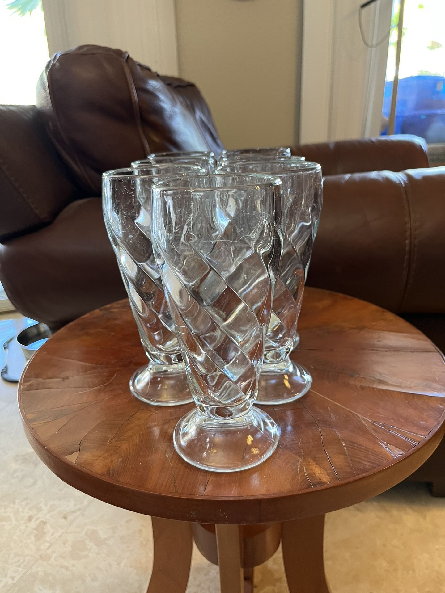 Antique Soda Glasses