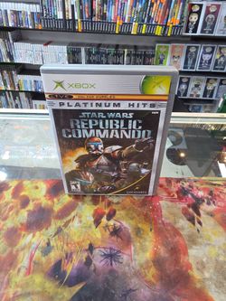 Star Wars: Republic Commando (Microsoft Xbox, 2005) CIB Complete with Manual