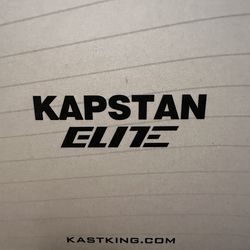 Kapstan Elite 300 Baitcasting Reel Left Handed Spooled With 50 Lbs Braided line
