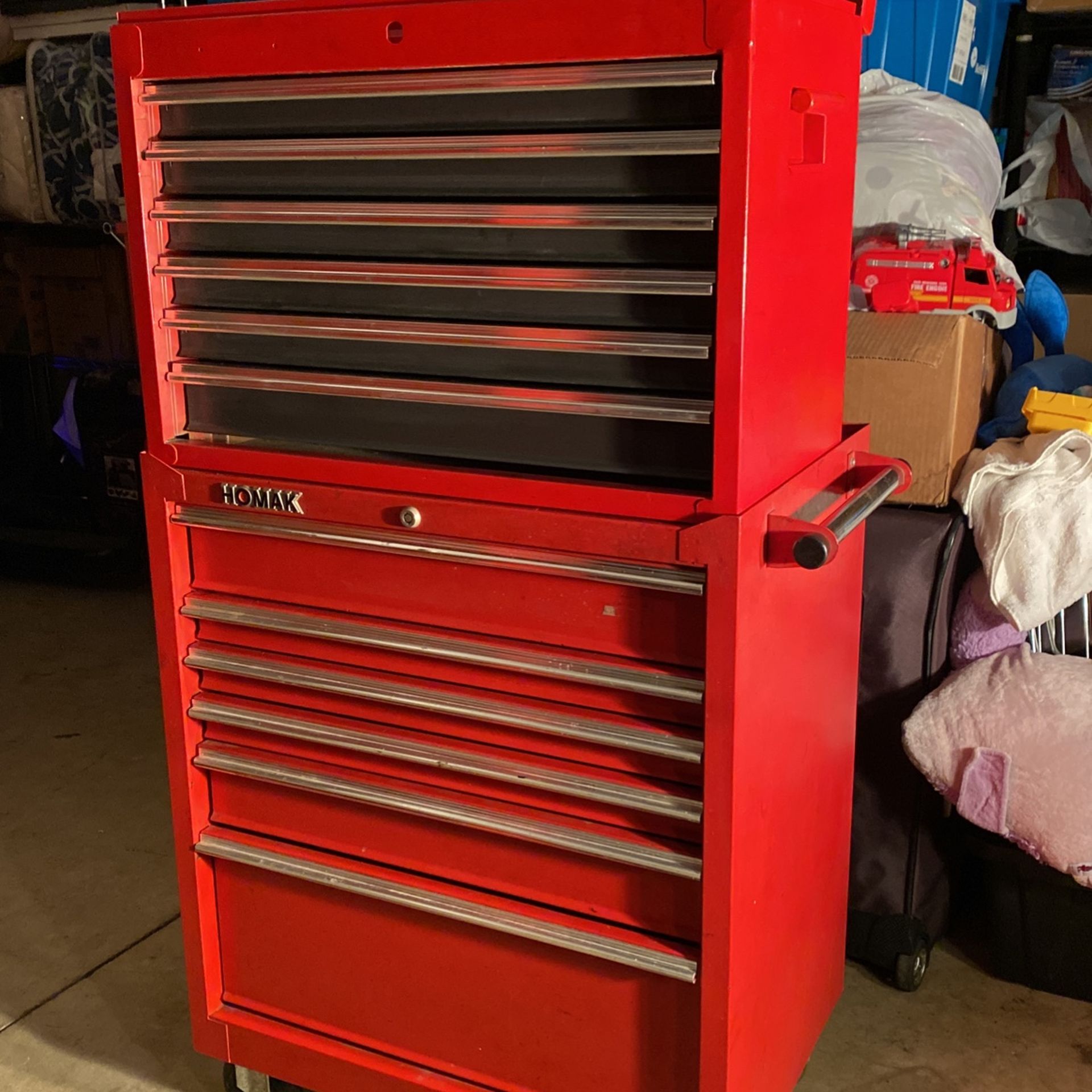 Homak Rolling Tool Box Chest Combo ( Toolbox) for Sale in Alta