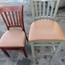 wooden Chairs Approximately 50