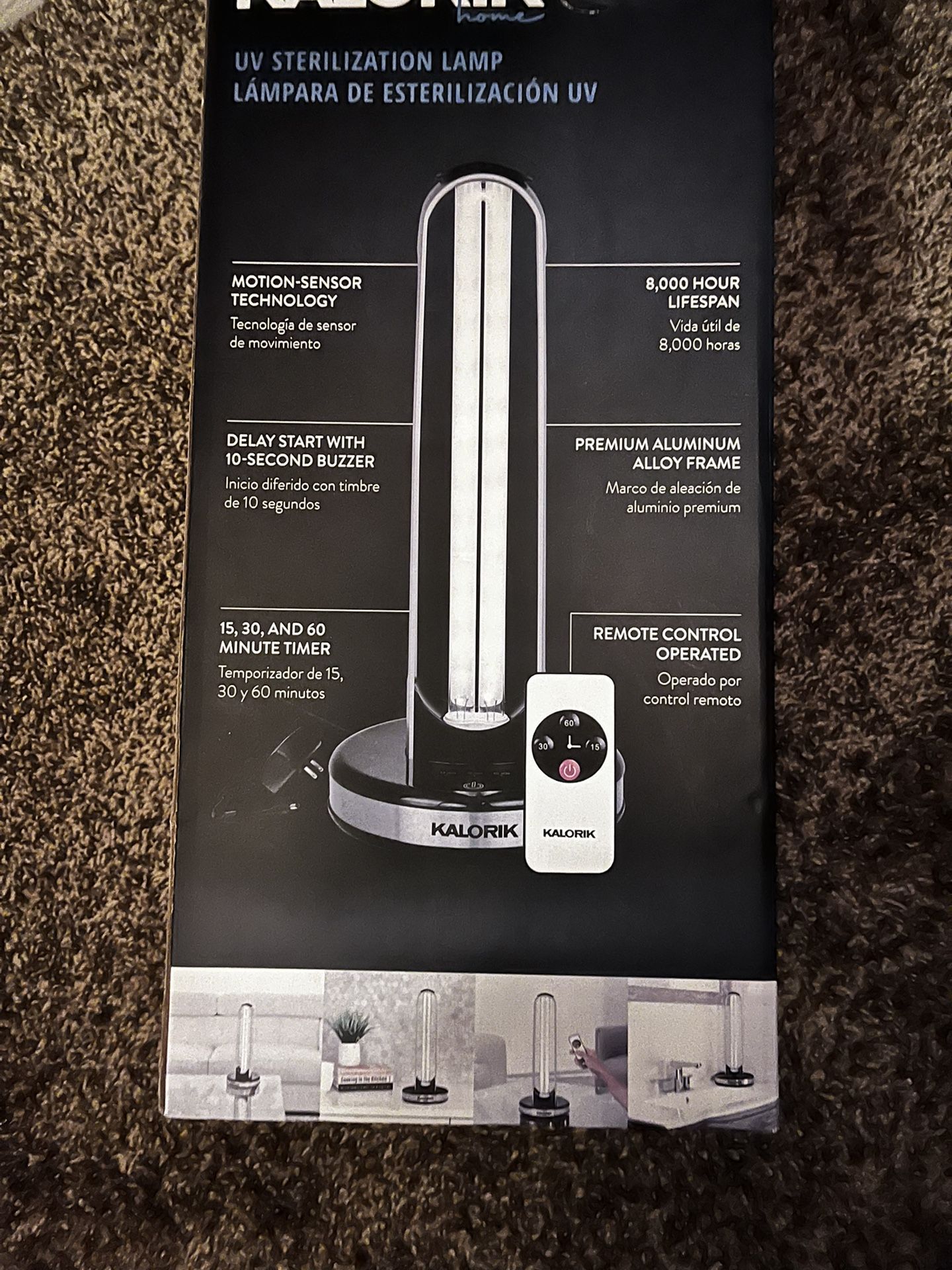 Kalorik Home Uv Sterilization Lamp