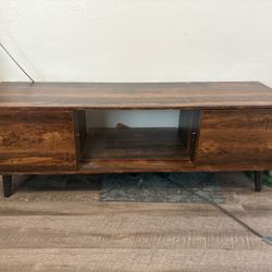 Mid century Modern Entertainment Center/Table 57 inches for TV