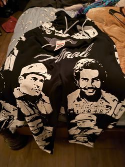Asaali cartel hoodie and sweatpants plus size 4XL brand new