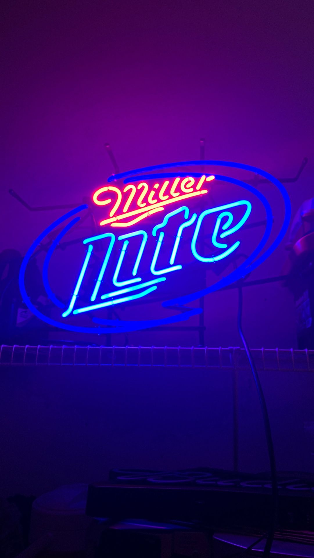 Miller Lite neon