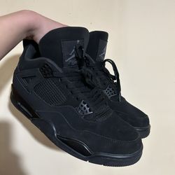 Black Cat Jordan 4 (SIZE 12)