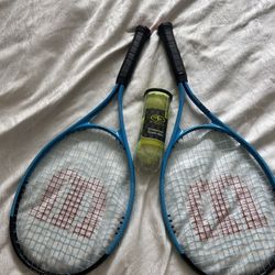 Tennis Rackets And Balls