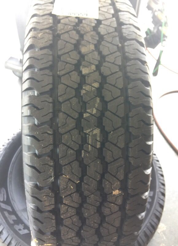 265/70/16 Goodyear wrangler RT/S new tires! for Sale in Irving, TX - OfferUp