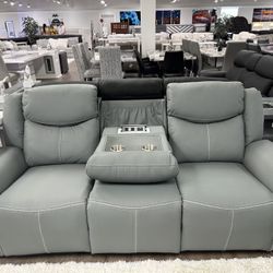 💥💥POWER RECLINING SOFA AND LOVESEAT SET 💥💥 Gray or White $1000 OFF 👀