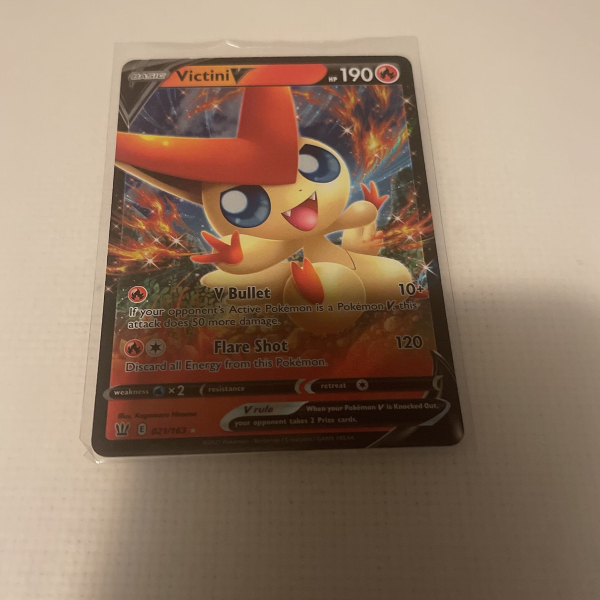 Pokémon Victini V 21/163