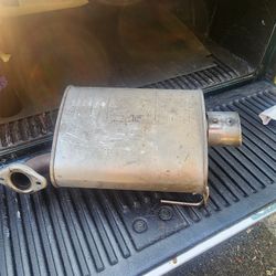 axle back muffler