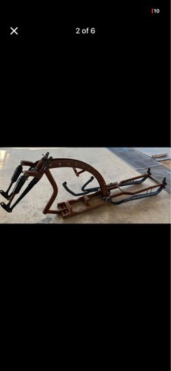 Motorcycle/Mini bike Frame with Front Air ride Forks