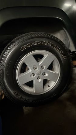Jeep JK wheels and tires OBO