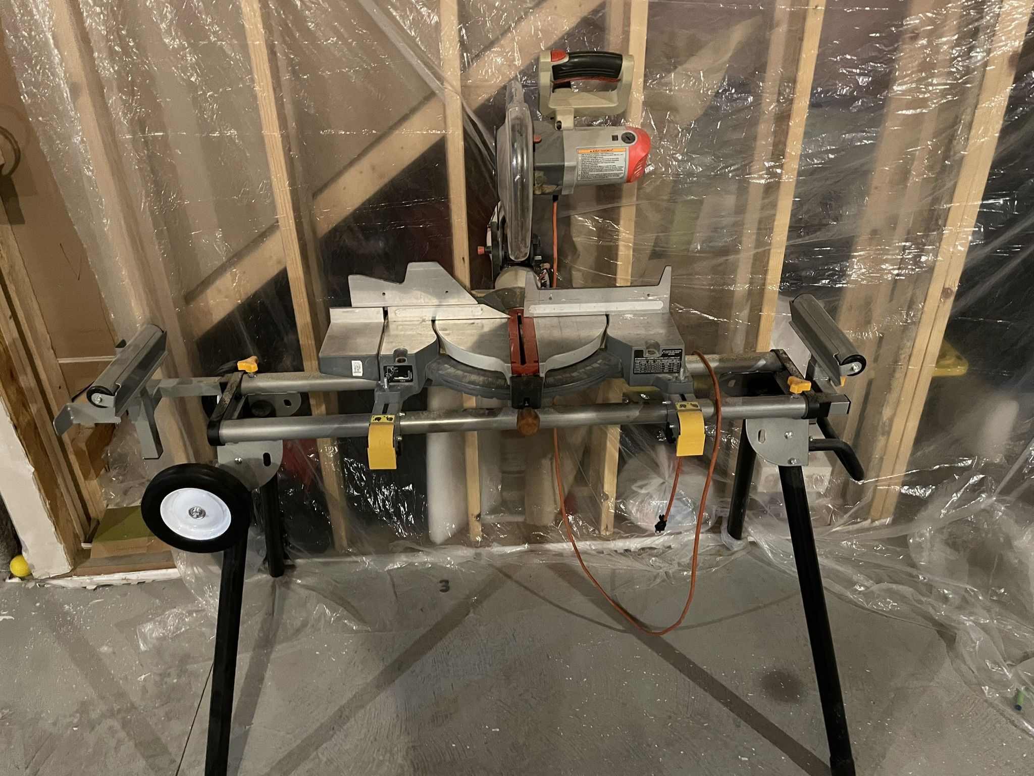 Chop Saw And Saw Stand