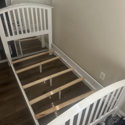 Single Size Bed With Box