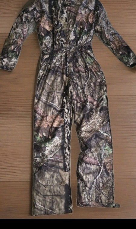 Scent Blocker Rain Blocker Coveralls size Med Mossy Oak Break Up Camo S3