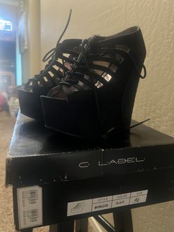 Wedge Shoes - Size 5 1/2 — $5