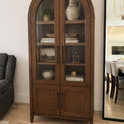China Cabinet Arched