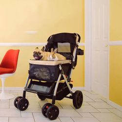 HPZ PET ROVER XL Extra-Long Premium Stroller For Small/Medium/Large Dogs, Cats And Pets - 2nd Gen.
